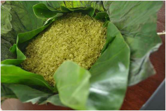 Cốm làng Vòng - một thức quà dân dã và thanh tao