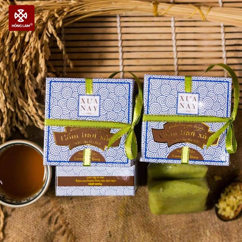bánh cốm xưa nay