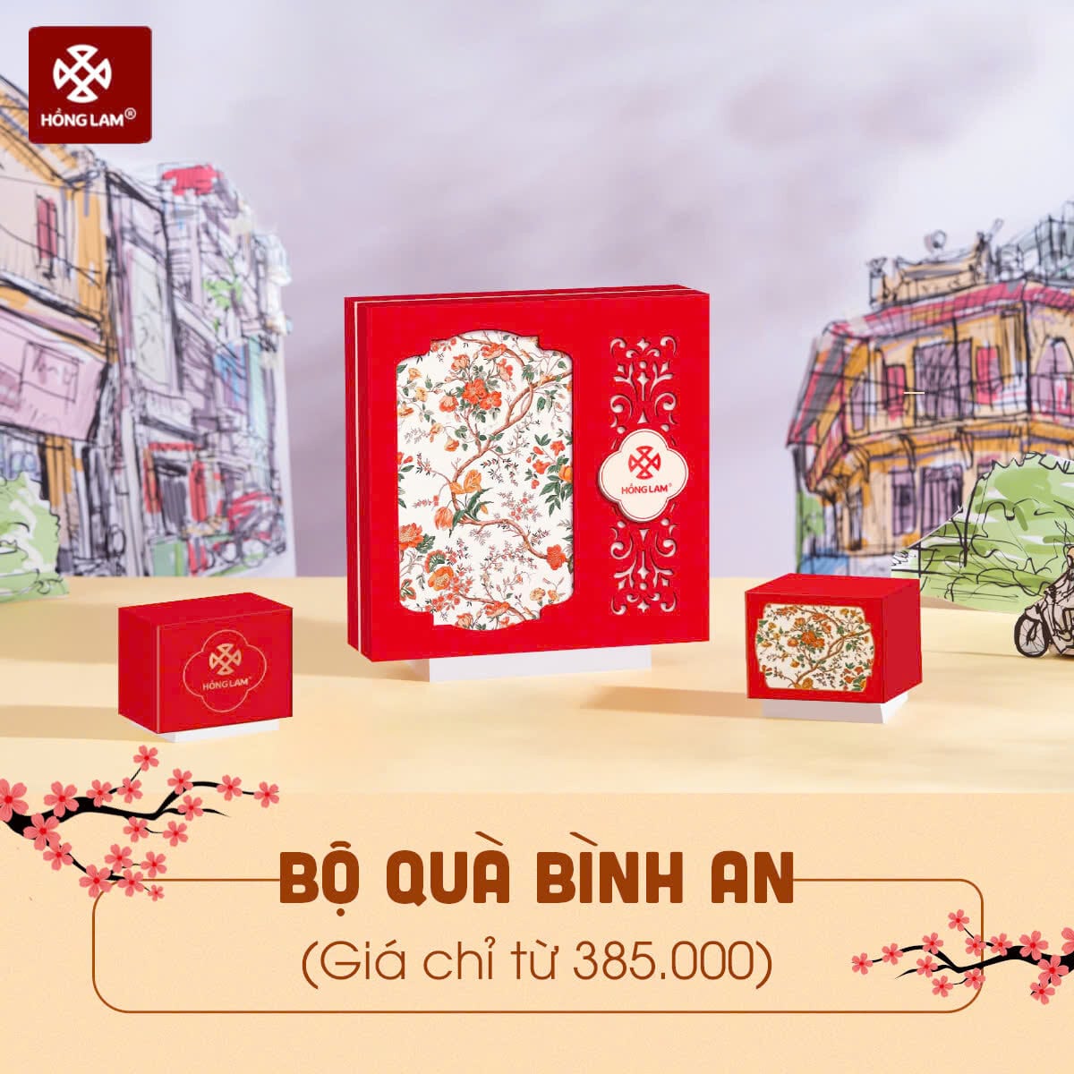 bộ quà tết 2025 bình an
