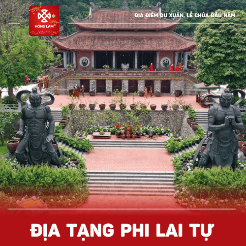 Địa Tạng Phi Lai Tự lễ chùa đầu năm tại miền Bắc