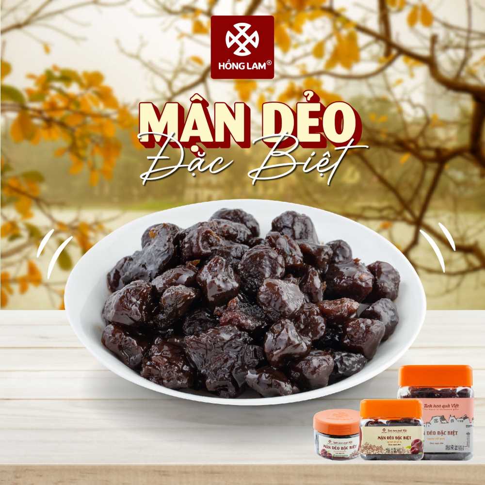 Ô mai được yêu thích mùa thu: Mận dẻo đặc biệt