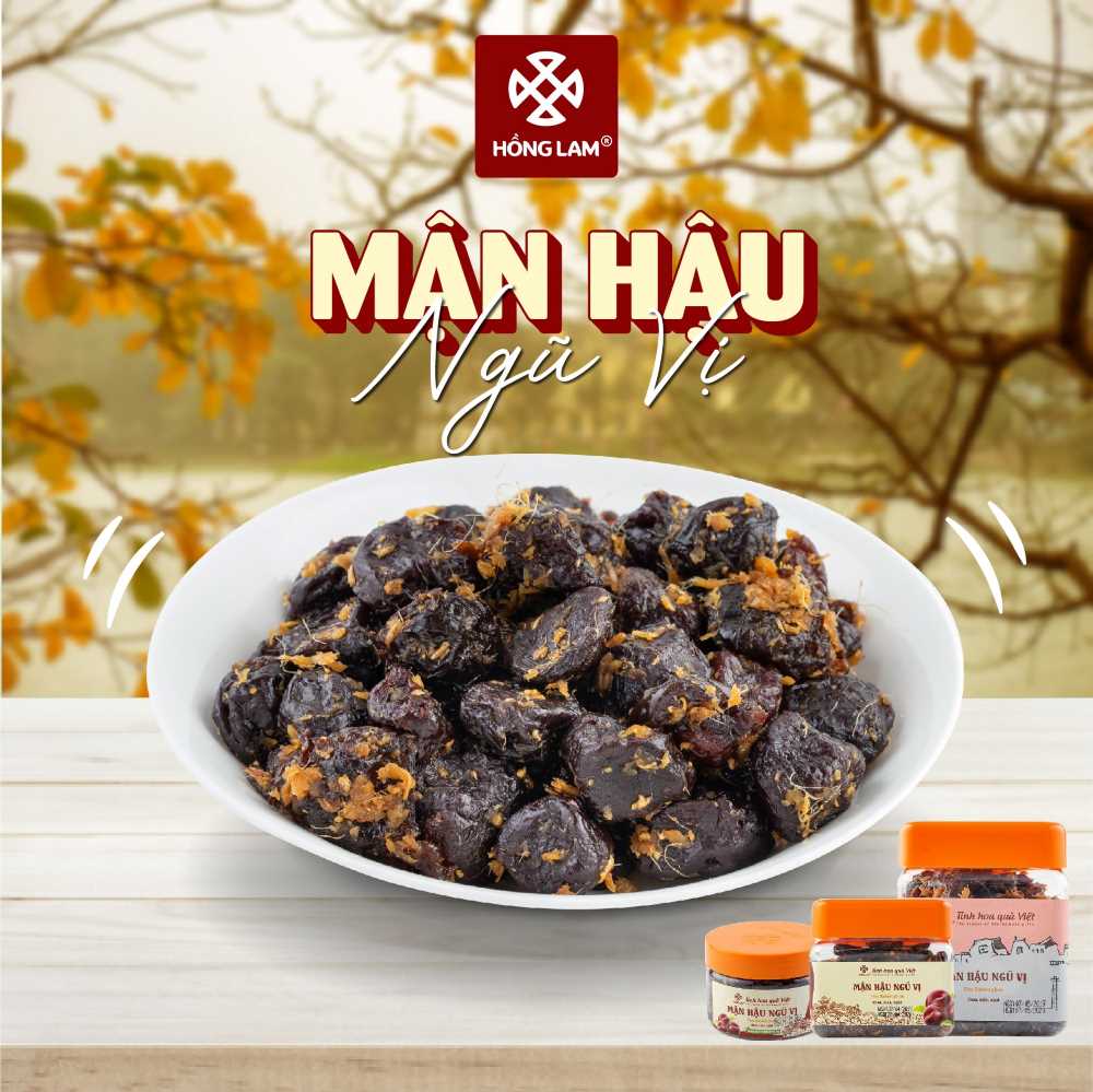 Ô mai được yêu thích mùa thu: Mận hậu ngũ vị