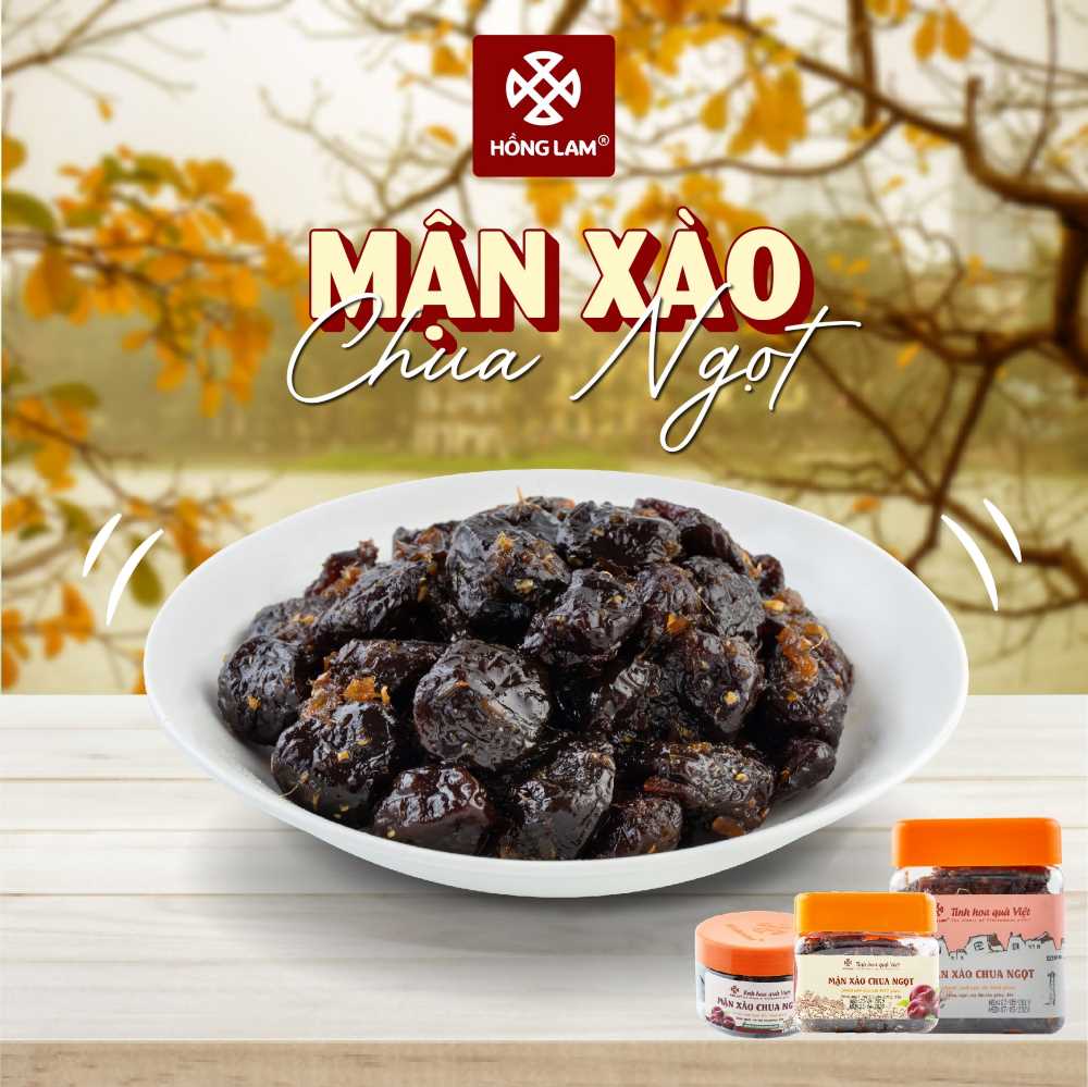 Ô mai được yêu thích mùa thu: Mận xào chua ngọt