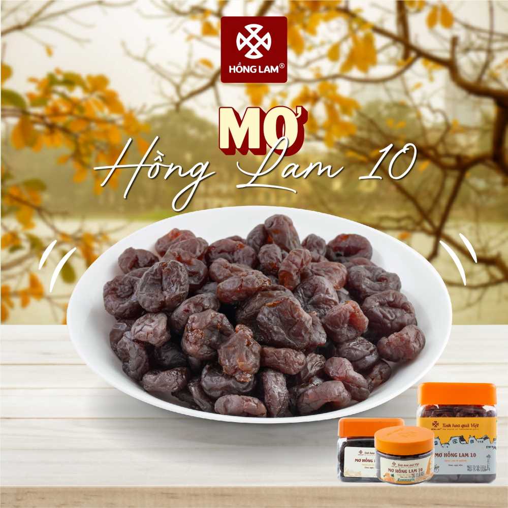 Ô mai được yêu thích mùa thu: Mơ Hồng Lam 10
