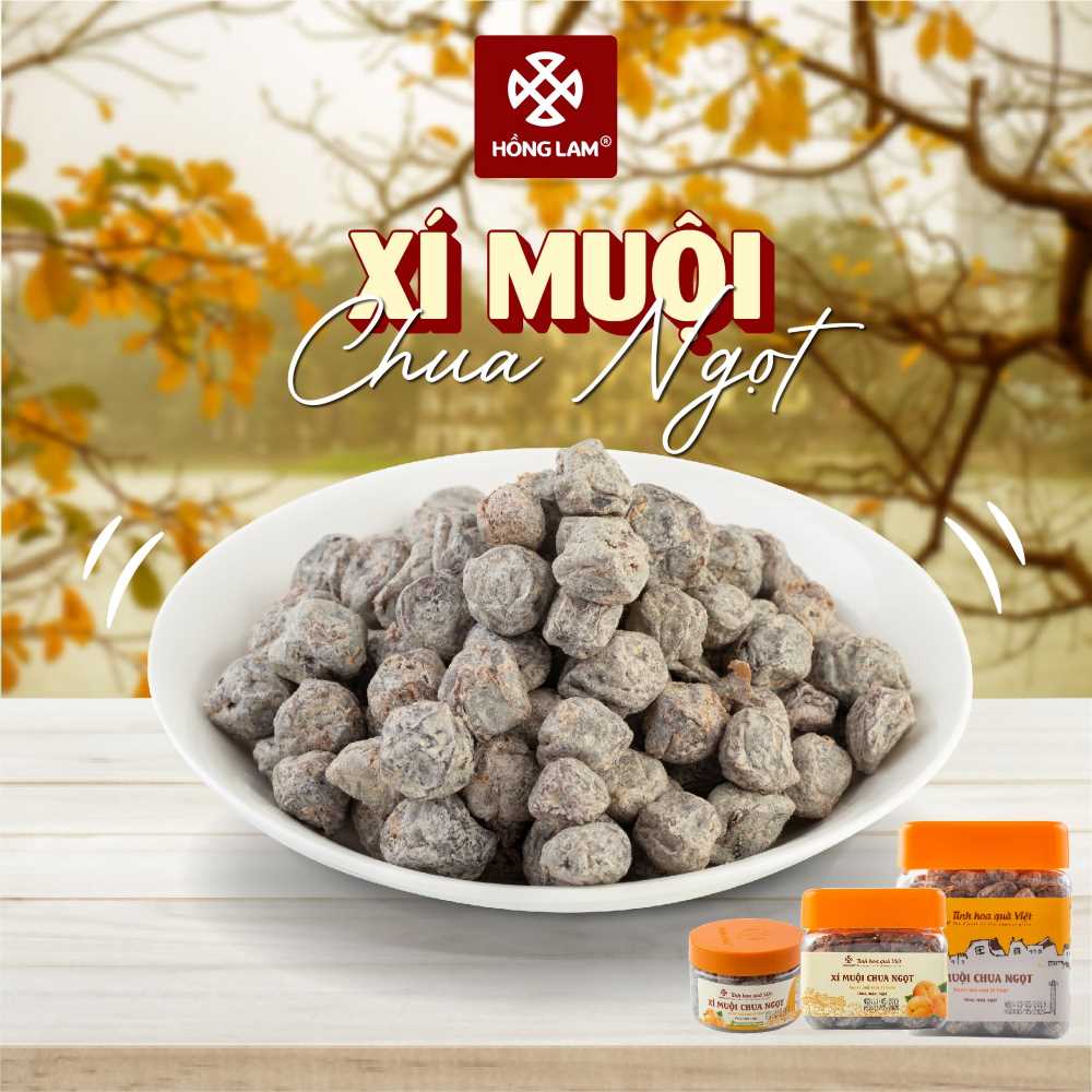Ô mai được yêu thích mùa thu: Xí muội chua ngọt