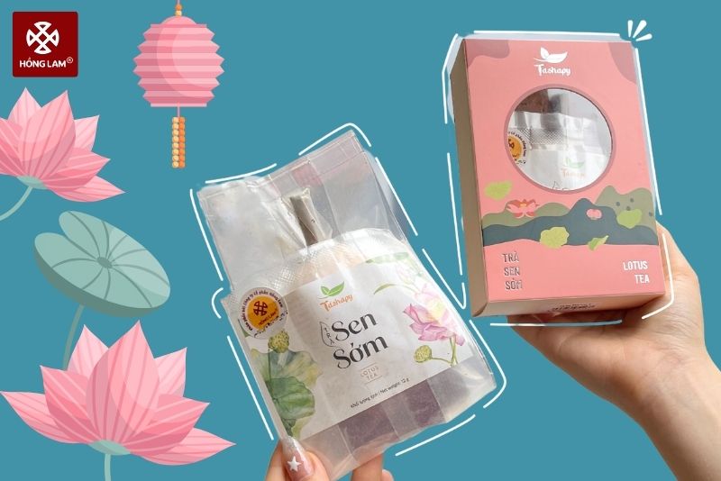 trà sen bách diệp Tây Hồ tặng thầy cô giáo 20-11