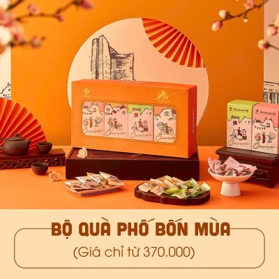 Bộ quà Tết Phố Bốn Mùa 