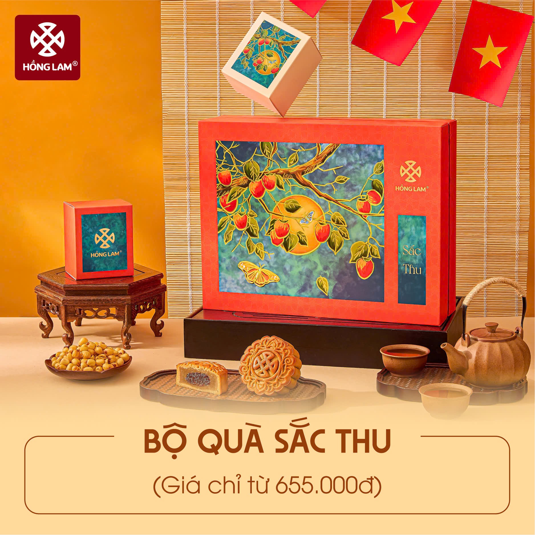 Bộ quà Trung thu Sắc Thu