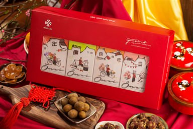 BỘ QUÀ TẾT HỒNG LAM XUÂN KỶ HỢI