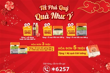 Khuyến mãi Tết Phú Quý, Quà Như Ý với hàng ngàn phần quà hấp dẫn
