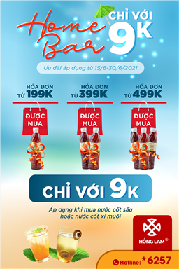 Homebar chỉ với 9K