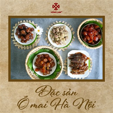 Đặc sản ô mai Hà Nội - Ô mai Hàng Đường