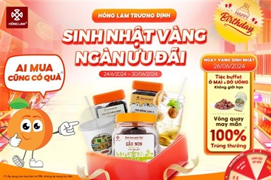 Tuần vàng ưu đãi - Sinh nhật rộn ràng cửa hàng 495 Trương Định
