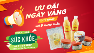 Thứ 5 ngày vàng - ngập tràn ưu đãi quà tặng